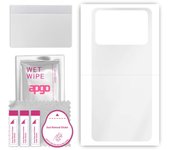 apgo Ultra Clear Protective Skin Sticker for the back compatible with OnePlus 8T Cyberpunk 2077, Wrap Film, Hydrogel Film, Flexible, Soft TPU with pos