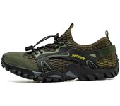 Sandalias deportivas de secado rápido para hombre: Perfecto para verano, natación al aire libre, pesca, playa y aventuras en arroyos. 45