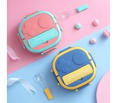 Lonchera MeyJig de acero inoxidable para niños, lonchera escolar, contenedor de alimentos portátil