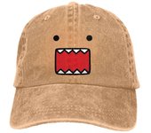 Gorra de verano Visera para el sol Domo Kun Cara de muñeca Gorras de Hip Hop Sombrero de vaquero Sombreros con visera One Size