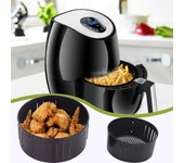 Fit all Airfryer Dishwasher Safe Roasting Kitchenware Baking Tray Cooking Tool Air Fryer Basket 2.5L