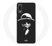 Coque pour Samsung Galaxy A02 One piece Manga Luffy Art