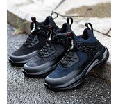 Zapatos de seguridad transpirables para hombre, botas con puntera de acero, botas informales para hombre, zapatos de trabajo indestructibles, zapatillas de trabajo a prueba de pinchazos 6 gris