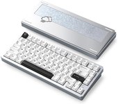 Rainy 75 Sonido de pulsaciones de teclas como lluvia Conexión de teclado mecánico Compatibilidad con SO y compatible con VIA Personalización Diseño de junta Material de aluminio