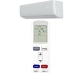 Controlador de aire acondicionado Control remoto de aire acondicionado adecuado para Aux YKR-L/101E YKR-L/102E YKR-L/103E