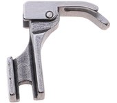 Prensatelas de cremallera con bisagra derecha estrecha para máquina de coser industrial P361 35x7x32mm plata
