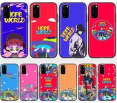 Funda BT1 Bangtan Boys Hope World para Samsung A04 A14 A23 A34 A54 M23 M33 M52 M53 Realme 10 9 C30S C35 C55 VIVO Y02S Y21 Y33S Y51 X80 Pro Funda Transparente Samsung A6 2018 del iris