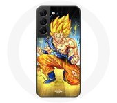Coque pour Samsung Galaxy S21 FE Son goku dragon ball corps enervé