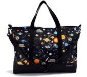 Bolso de mano con diseño de caramelos de colores, bolso de mano con libro ilustrado, planetas del sistema solar y cosmos, N0917600, fuelle, bolso de mano para niños, bolso, bolso, hombro,