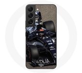 Coque pour Samsung Galaxy S21 FE Formule 1 Yuki Tsunoda pilote automobile de F1 Bleu