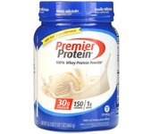 Premier Protein, 100 % proteína de suero en polvo, sabor a batido de vainilla, 1 lb/7 oz (663 gramos)