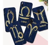 Funda de TPU negra para Samsung Galaxy A3, A5, A7, 2016, 2017 y 2018, diseño de constelación Samsung A7 2016