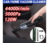 Aspiradora de coche nueva 2024, aspiradora inalámbrica de 4000 Pa para limpieza del hogar, aspiradora portátil de mano para el hogar, electrodomésticos blanco