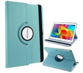 Funda para Samsung Galaxy Tab 4 10.1 T530 T531 T535 Funda para Samsung Tab 4 10.1  Funda de cuero sintético con tapa giratoria de 360 grados rojo