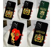 Marruecos bandera marroquí caso para Samsung Galaxy A55 A35 A25 A15 A51 A71 A12 A32 A52 A13 A33 A53 A14 A34 A54 Coque Samsung A32 4G