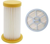 2 unids/set filtro de aspiradora + filtro HEPA de salida de aire para Philips FC8208 FC8250 FC8260 FC8262 FC8264