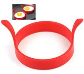 Molde de silicona antiadherente para hacer huevos fritos, resistente al calor, multifunción, portátil, creativo, para cocinar y hacer bricolaje.