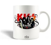Taza de cerámica The KISS Kruise Logo Poster Póster