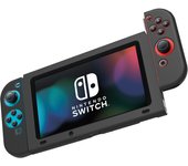 Juego de fundas de silicona para Nintendo Switch [compatible con Nintendo] negro