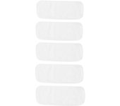 5 insertos de fibra de bambú para pañales de bebé, suaves y transpirables.