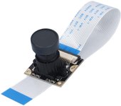 Módulo de cámara de 5 MP, lente de 3,6 mm y 75°, placa para cámara web con sensor OV5647 para Raspberry Pi