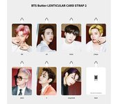 BTS Correa Tarjeta LENTICULAR Foto 3D Mantequilla Ver.2
