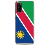 Coque Téléphone - Samsung - Galaxy S20 Plus - Drapeau Namibie - Souple - Multicolore