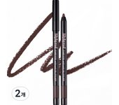 lilybyred Delineador de ojos en gel Starry Eyes Nine to Nine 0,5 g, 18 Hazy Brown, 2 piezas.