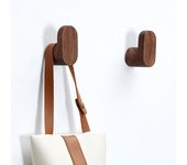 1 gancho de madera para colgar llaves, decorativo, para puerta, perchero de pared, multiusos, organizador de almacenamiento para accesorios de cocina y baño 1pcs
