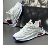 Zapatos de hombre de verano de caña baja, suela gruesa, deportivos, informales, de tendencia de moda, combinables, transpirables, para hombre 39