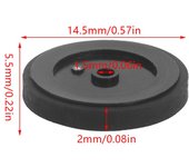 1 anillo tensor de goma para correa de rueda dentada para grabadora de audio Sharp 800