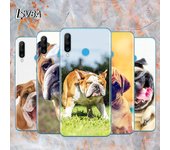 Funda de silicona TPU suave a la moda con diseño de perro Pugs para Huawei P40 P30 P20 Pro P10 P9 P8 Lite E Plus 2019 2017 HuaweiP40 Lite E