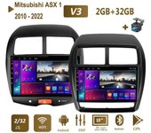 Para Mitsubishi ASX 1 2010-2022 para C4 Peugeot 4008 auto Radio Multimedia reproductor de vídeo navegación GPS Carplay Android 2din 2 + 32GB 1+16GB,A