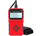 Herramienta de diagnóstico Obd2 Escáner Herramienta de diagnóstico universal para automóvil Adaptador de lector de código de error V309 para todos los protocolos Obdii Verifique la preparación I/M de la luz del motor 20x14x4cm
