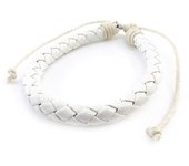 Les Trésors De Lily [J1328] - Pulsera mixta 'Peaceful' blanca blanco