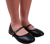 ¿De dónde viene eso para mujer/señoras Josie Straps Bailarinas anchas? 6 UK Wide rojo
