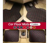 Alfombrilla de coche de lujo de piel sintética acolchada para X4, Z3 y Z5, antideslizante, impermeable y protege el interior del vehículo.