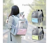 Bolsa de viaje para mascotas, bolsa transpirable para mascotas, mochila para perros, bolsa de peluche para exteriores, bolsa portátil para perros y gatos amarillo