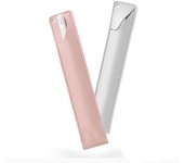 Funda para lápiz óptico para iPad, funda protectora de cuero suave con función antidesplazamiento para Apple Pencil, funda protectora para lápiz táctil de tableta. negro