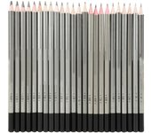 24Pcs Sketch Art Graphite Drawing Pencil NOn toxic Colored Paint  Pencil 9H-14B
