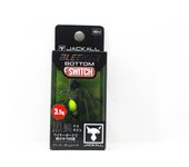 Señuelo de hundimiento Jackall Bleeker Bottom Switch de 3,5 gramos, tabla verde (5393)