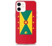 Coque iPhone - Drapeau de la granada - iPhone 12 - Sopa de silicona - Chocs de protección - Diseño léger