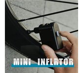 Bomba de bicicleta de bolsillo portátil de 100PSI, bomba de aire eléctrica, Inflador de neumáticos compresores recargables para motociclismo, bomba de bicicleta