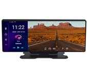 BT pantalla ancha grabadora de vídeo para coche Auto Dash Cam cámara con grabadora para coche visión nocturna 10,26 pulgadas DVR 170 RAM 2G without rear camera negro