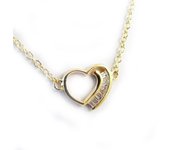 Les Trésors De Lily [G1794] - Collier Plaqué-Or 'Love' oro