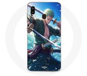 Coque Maniacase pour Samsung Galaxy A20 One Piece Roronoa Zoro epée manga anime