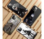 Funda de teléfono con diseño de Nier Automata para iPhone 14, 13, 12, 11, XS, X, 8, 7, 6 Plus, Mini Pro Max, SE 2022, color negro iPhone 14