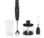 CONTINENTAL EDISON CEHB01 Batidora de mano negra - 400W - Vaso dosificador 550 ml - 2 velocidades