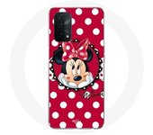 Coque pour Oppo A54 5G Minnie Mouse Dessin animé Rouge