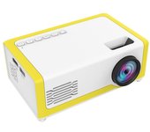Mini proyector LED portátil para exteriores Mini HD 1080P proyector móvil proyector para niños proyector Ultra claro Mini proyector portátil EU Plug